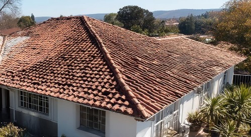 Toiture avant renovation