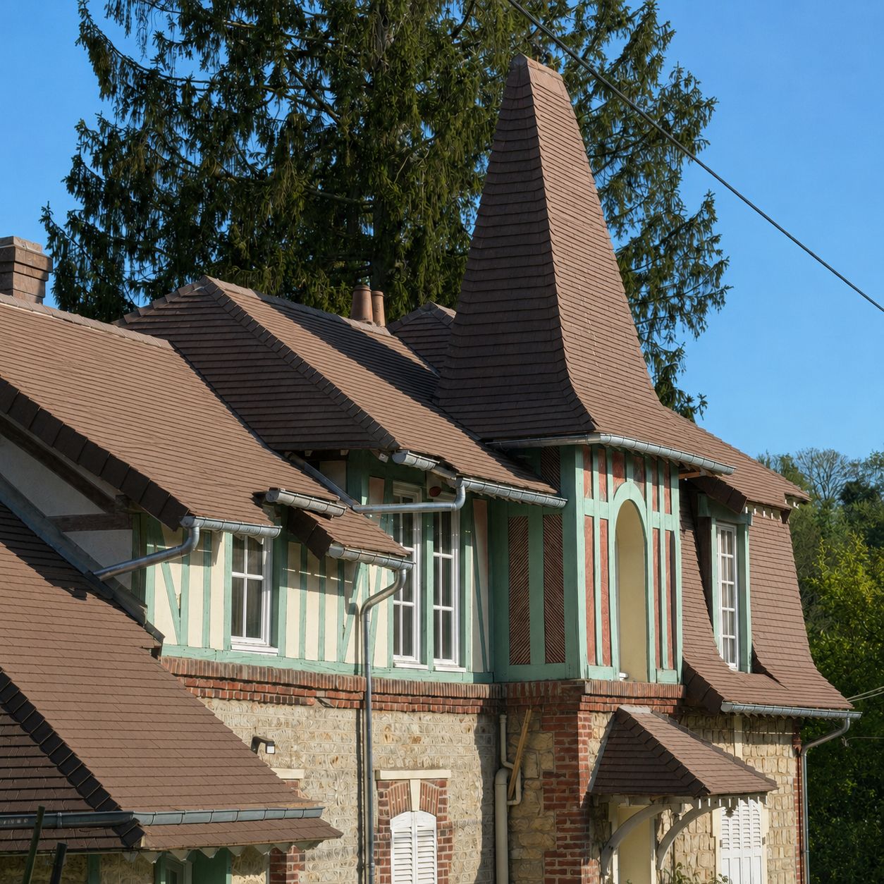 Toiture apres renovation