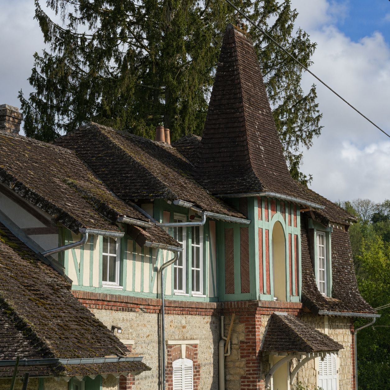 Toiture avant renovation